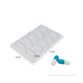 10 hålrumsbricka Medical Pill Kapsel Blisterförpackning